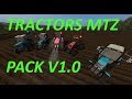 TRACTORS MTZ PACK v1.0