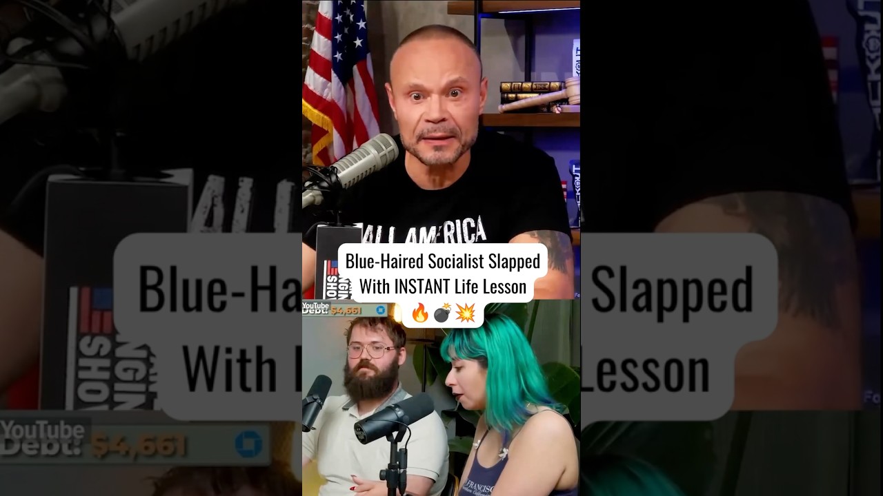 Blue-Haired Socialist Slapped With INSTANT Life Lesson
