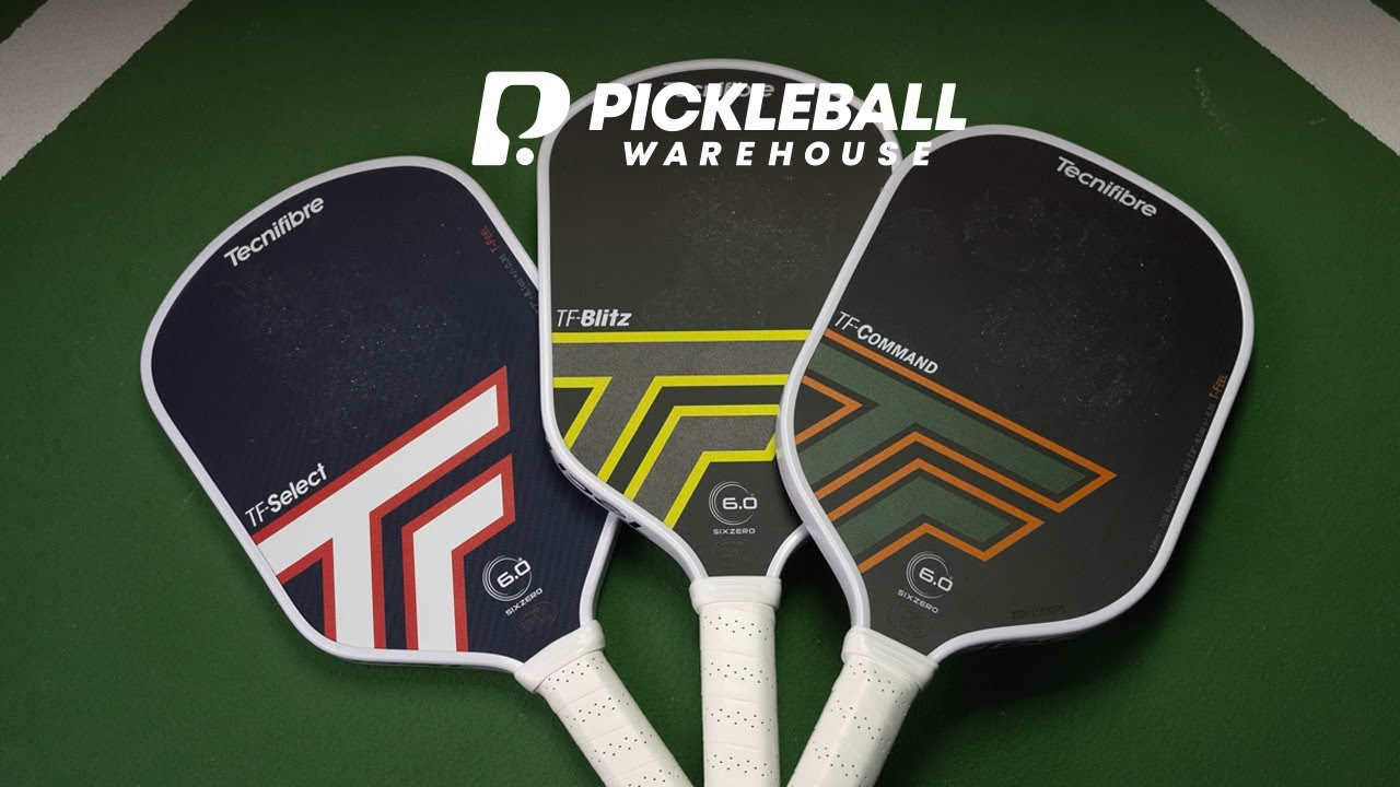 1st look at the new Tecnifibre X Six Zero pickleball paddles (Command, Blitz and Select) - VLOG 053