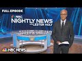 Nightly News Full Broadcast - Aug. 10