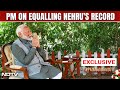 PM Modi Latest News | On Equalling Jawaharlal Nehrus 3-Term Record, PM Modi Says...