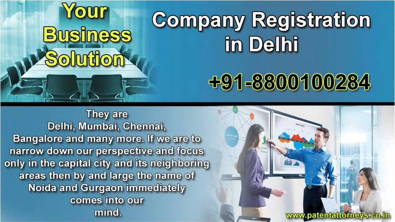 Hunt for company registration in noida and company registration in gurgaon - YouTube