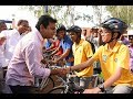 KTR inagurates Palapitta Cycling Park, Hyderabad, First of it's Kind in India