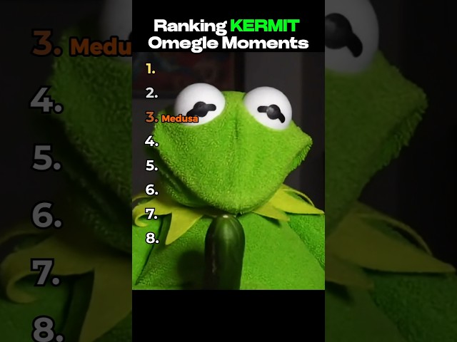 Ranking Crazy KERMIT Omegle Moments #funny #tiktok