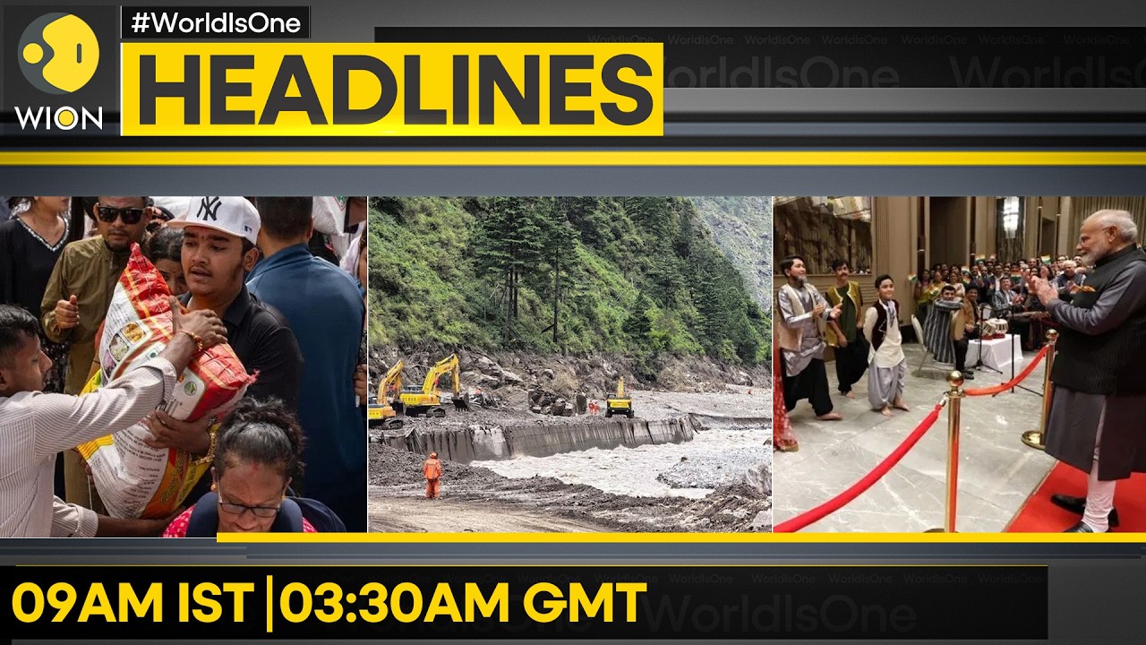 China Censors Nepal-Tibet Flood Videos | PM Welcomed With Indian-Uzbek Music Fusion | WION Headlines