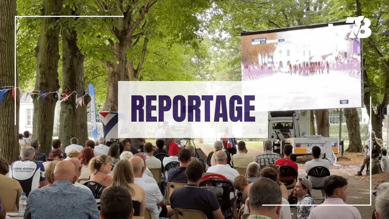 JO 2024 : La « fan zone cyclisme » de Saint-Rémy-lès-Chevreuse fait le plein !