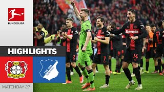 Schick Safes Cross-League Season Record! | Bayer 04 Leverkusen — Hoffenheim 2-1 | MD 27 – BL 23/24