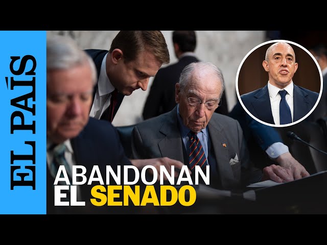 ESTADOS UNIDOS | Demócratas abandonan el Senado durante nominación de exabogado de TRUMP | EL PAÍS