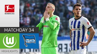 Hertha Leaves With Head Held High | VfL Wolfsburg — Hertha BSC | Highlights | MD 34 Bundesliga 22/23