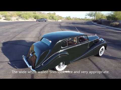 video 1953 Rolls-Royce Silver Wraith HJ Mulliner Touring Limousine