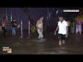 Heavy Rain Causes Severe Waterlogging in Mumbais Dadar, Hindmata & Naigaon | News9