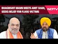 Punjab Latest News | Bhagwant Mann Meets Home Minister Amit Shah Aftermath Punjab Floods