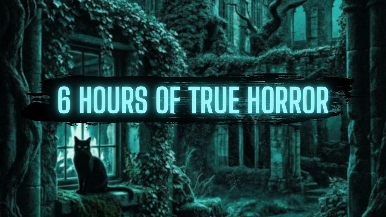 6 HOURS of TRUE Scary Stories in the Rain | Dark Screen | With Music | Raven Reads