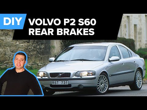 VOLVO S60 - Rear Brake Pad & Rotor Replacement