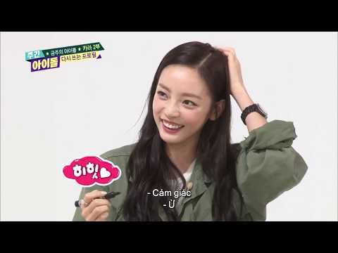 주간아이돌 (Weeky Idol) - 금주의 아이돌 KARA 전설의 규리 랩 (Vietnam Sub)
