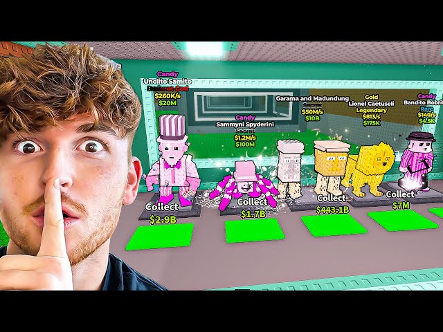 I Stole The 6 New RAREST BRAINROTS..