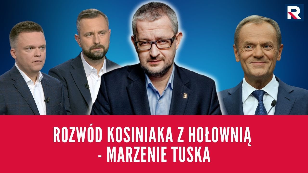 Rozwód Kosiniaka z Hołownią - marzenie Tuska | Salonik polityczny 2/3