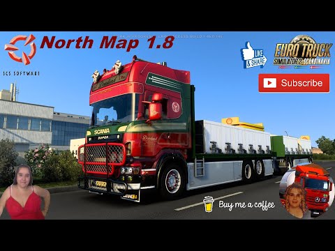 Scania R560 Donslund + Trailer 1.46