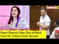There is a conspiracy behind it | Nupur Sharma Takes Jibe at Rahul Over His Violent Hindu Remark