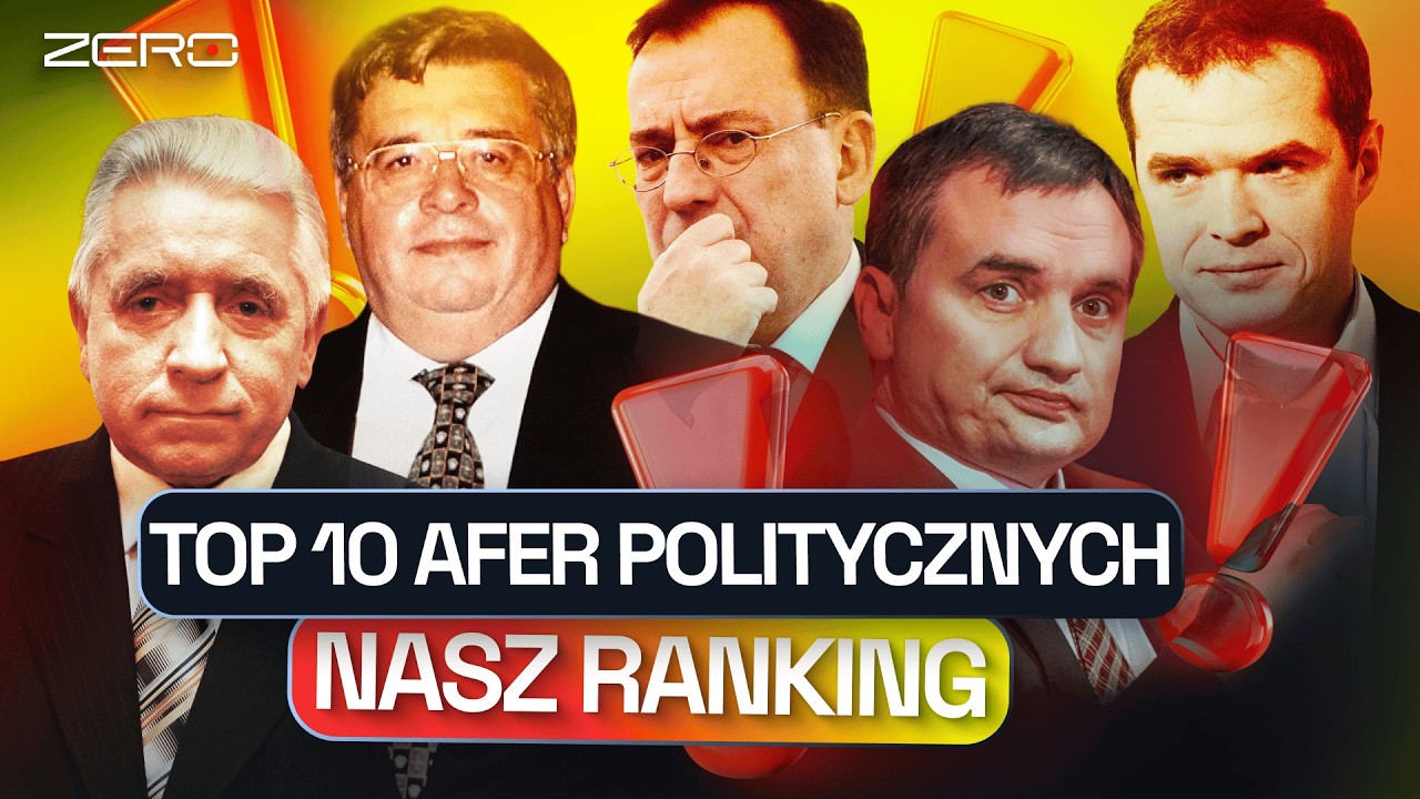 NAJWIĘKSZE AFERY POLITYCZNE W III RP. SUBIEKTYWNY RANKING HUBERTA KŁODY