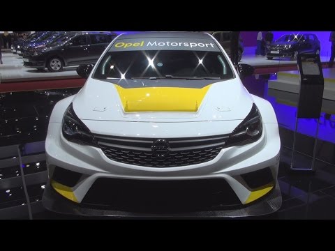 Opel Astra TCR (2016) Exterior and Interior in 3D
