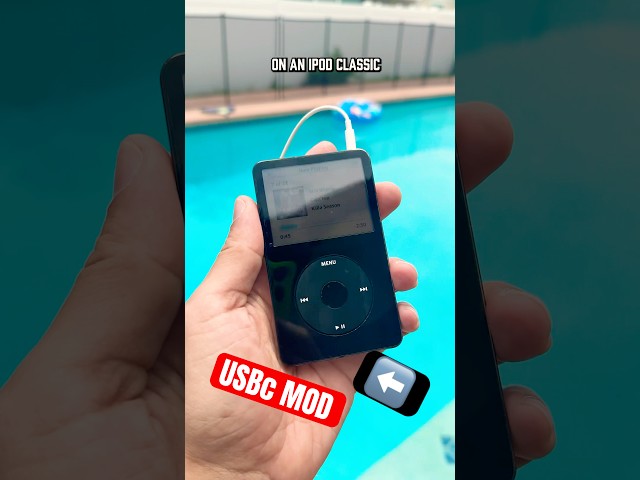 He sold me a broken iPOD... So I fixed it with USBc!