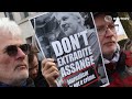 Wikileaks founder Julian Assange supporters protest amid US extradition battle | REUTERS