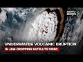 Underwater Volcanic Eruption Captured In Jaw-Dropping Satellite Video