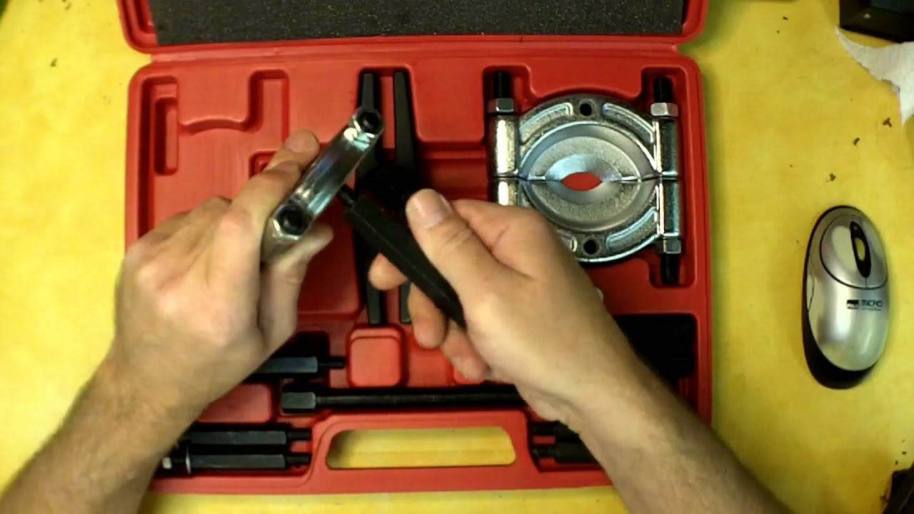 Harbor Freight Bearing Separator and Puller Set Review - YouTube