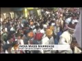 15,000 couples across India marry in mass ceremony - Visuals