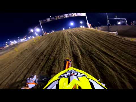 GoPro HD: Antonio Cairoli 2013 FIM MX World Motocross in Qatar 