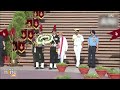 Narendra Modi and Military Chiefs Lay Wreath at National War Memorial Before Swearing-In | News9 - 04:12 min - News - Video