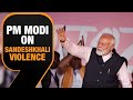 PM Modi Targets I.N.D.I.A Bloc silence on Sandeshkhali | PM cited Kharges News9 Summit Interview |