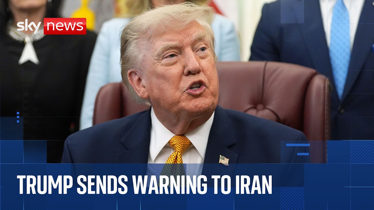 Trump warns Iran it's the 'last chance' to sign a 'good document'