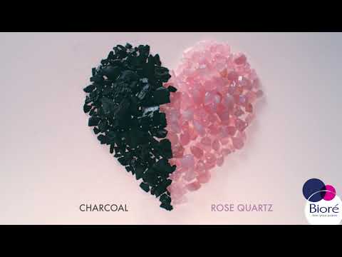 Dirt Out, Pore Love In with NEW! Bioré Rose Quartz + Charcoal Line Dirt Out, Pore Love In with NEW! Bioré Rose Quartz + Charcoal Line