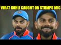 Virat Kohli caught on stumps mic poking Tabraiz Shamsi