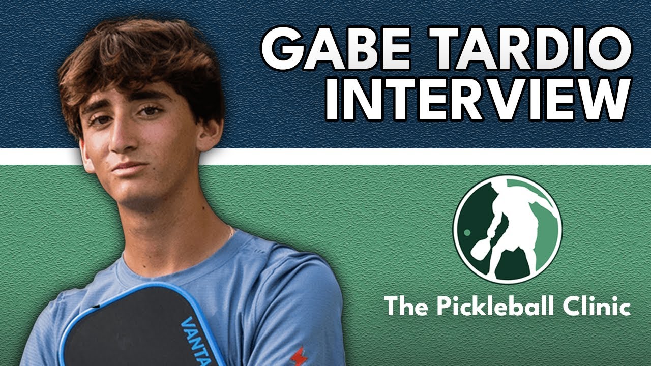 Meet Gabe Tardio: The 19-Year-Old #5 Pro Pickleball Player in the World
