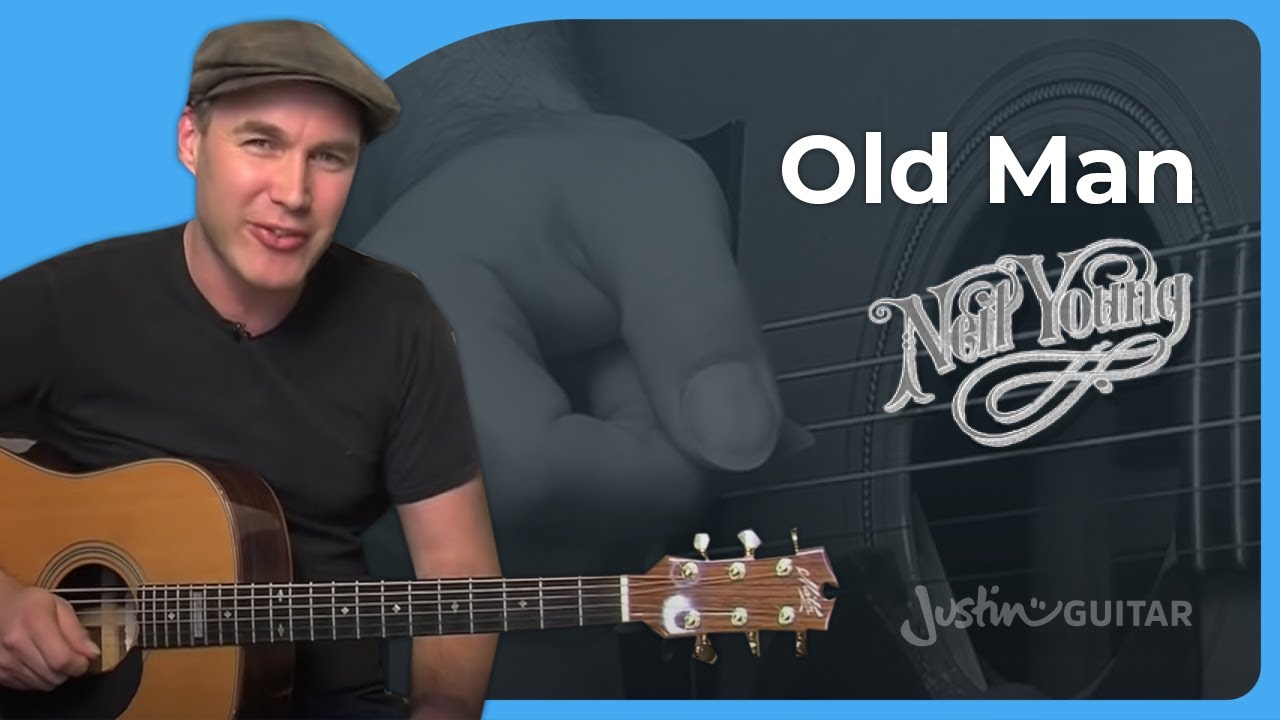 Old Man - Neil Young - Acoustic Guitar Lesson (ST-905) How to play ...