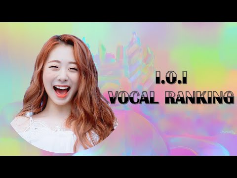 IOI Vocal Ranking
