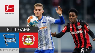 🔴 LIVE | Hertha Berlin — Bayer 04 Leverkusen | Matchday 11 – Bundesliga 2021/22