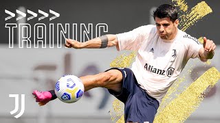 Passing, Tricks and Flicks! | Juventus Get Ready For Fiorentina | Juventus Training 2021