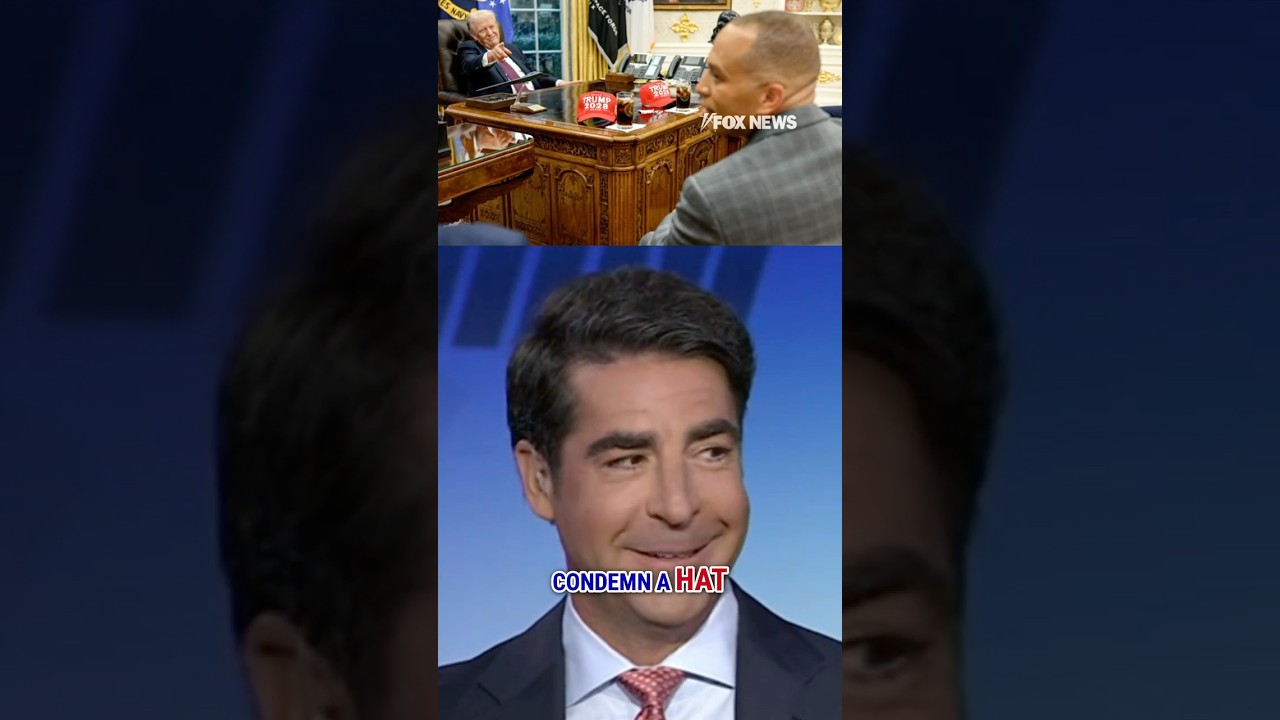 Jesse Watters: Democrats look 'really, really uptight' #shorts #trump #troll #politics
