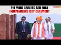 PM Modi Arrives at Red Fort, Received by Rajnath Singh to Lead Independence Day Celebrations
