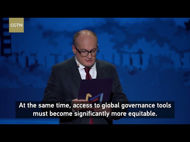 Russian expert on building a fairer global governance model