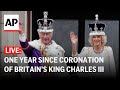 LIVE: Outside Buckingham Palace on first anniversary of King Charles III’s coronation