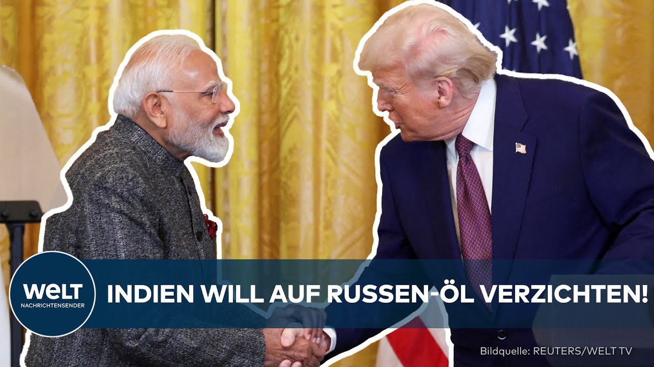 INDIEN VERZICHTET AUS RUSSLAND-ÖL: Neuer Trump-Plan! Mehr Importe aus den USA und Venezuela!