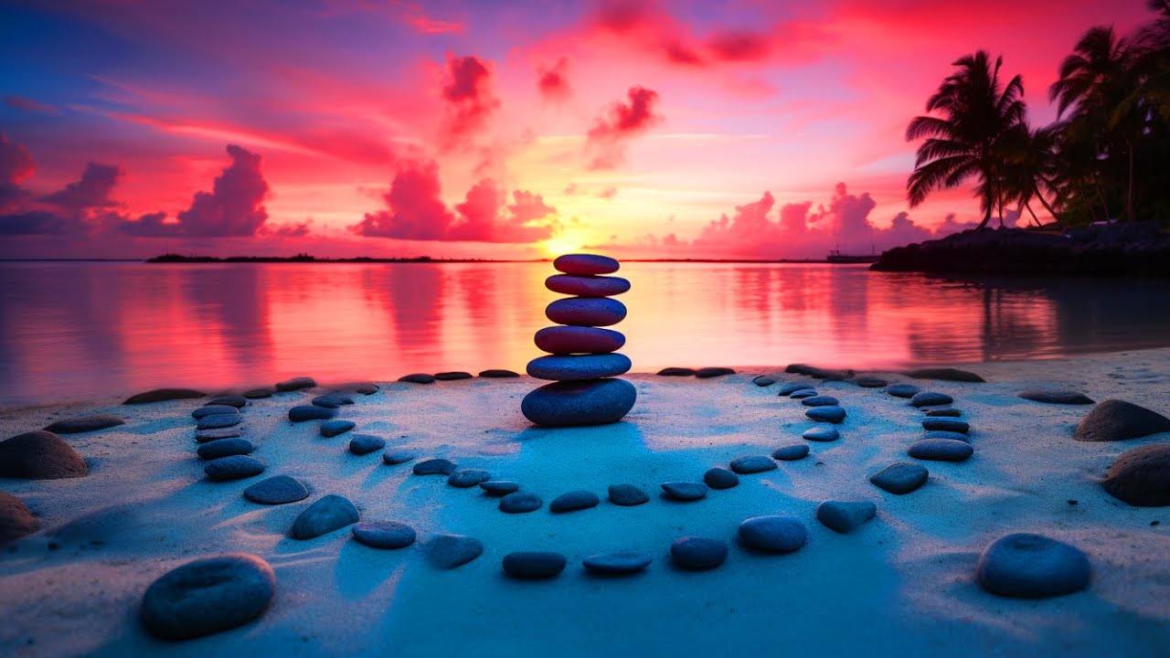 🔴 Healing Frequency Energy Music 24/7 - Peaceful Inner Balance Meditation for Mindfulness Positivity