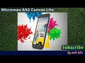 Micromax A92 Canvas Lite (Features)