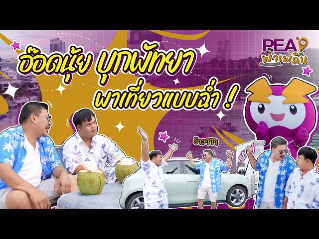 อ๊อดนุ้ยบุกพัทยา พาเที่ยวแบบฉ่ำ !! | PEA พาเพลิน EP.2