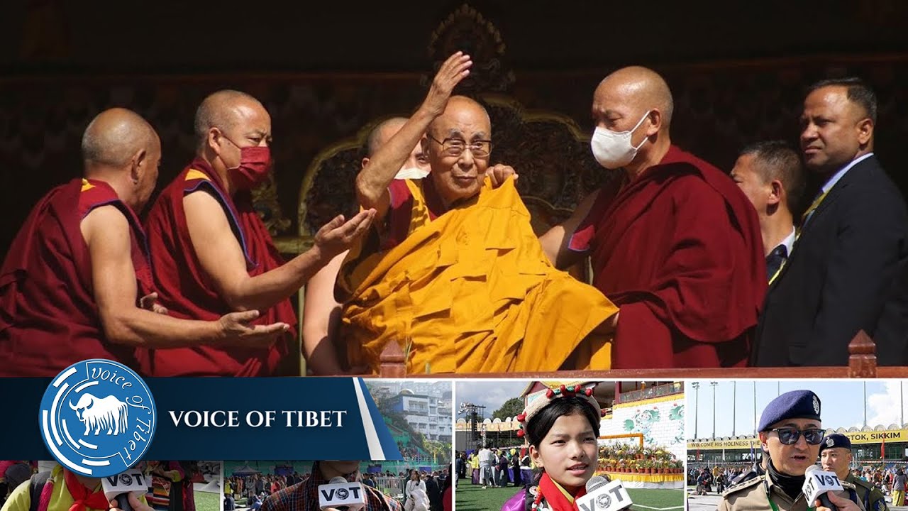 Dalai Lama imparts teaching to tens of thousands devotees in Sikkim